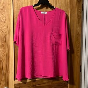 Zenana Basically Perfect Plus Top